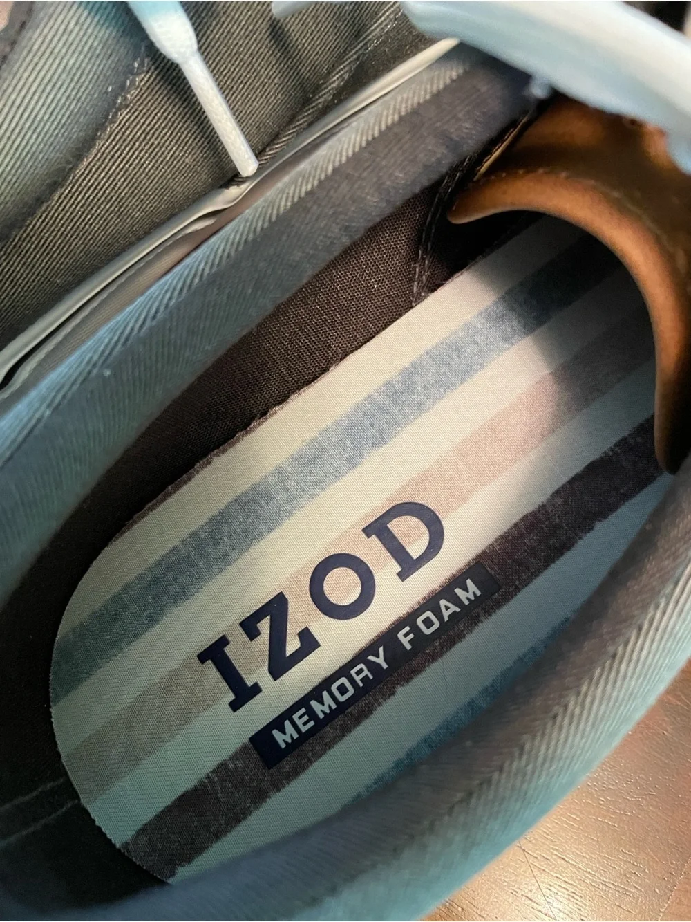 IZOD Rangley Casual Lace-Up Sneaker, Men’s 8.5, Grey